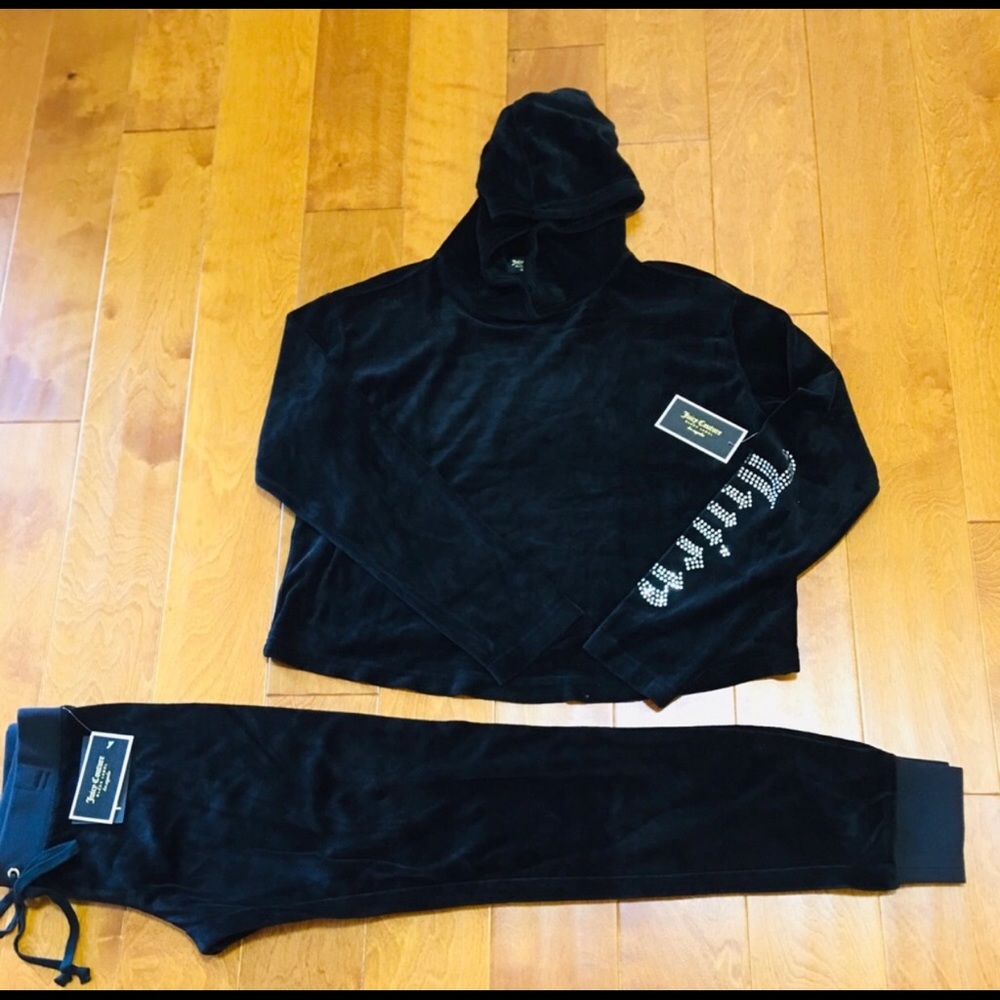 Juicy couture gothic Crystal hoodie & zuma pant